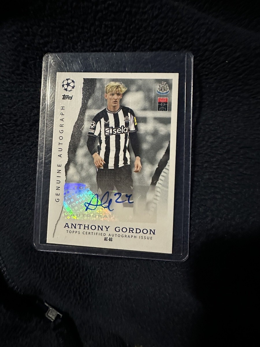 Topps Match Attax 2023/24 Genuine Autograph Anthony Gordon