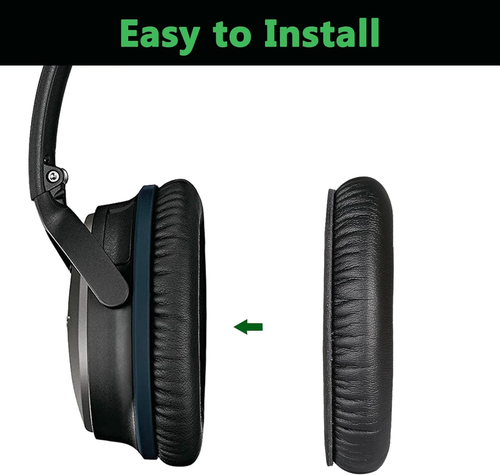 Cuscinetti Cuffie per Bose Quietcomfort 35 25 15, 2 Padiglioni Spugna Around-Ear - Foto 6 di 7