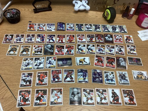 NHL sticker collection lot Of 140