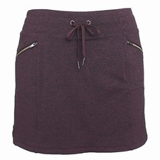 TANGERINE METRO HEATHER KNIT SKORT COLOR: PLUM HEATHER VARIETY SIZE NWT