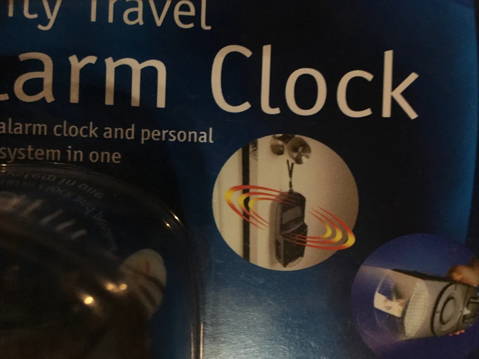 Samsonite Personal Security System & Travel Alarm Clock All in One! A6 - Image 4 of 4