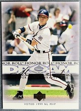 2002 Upper Deck Honor Roll #46 Chipper Jones Atlanta Braves