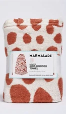 Marmalade™ Cotton Kids Hooded Bath Towel in Giraffe Print - NWT
