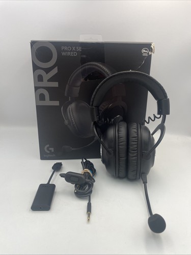 Logitech G Pro X SE Wired Gaming Headset Black