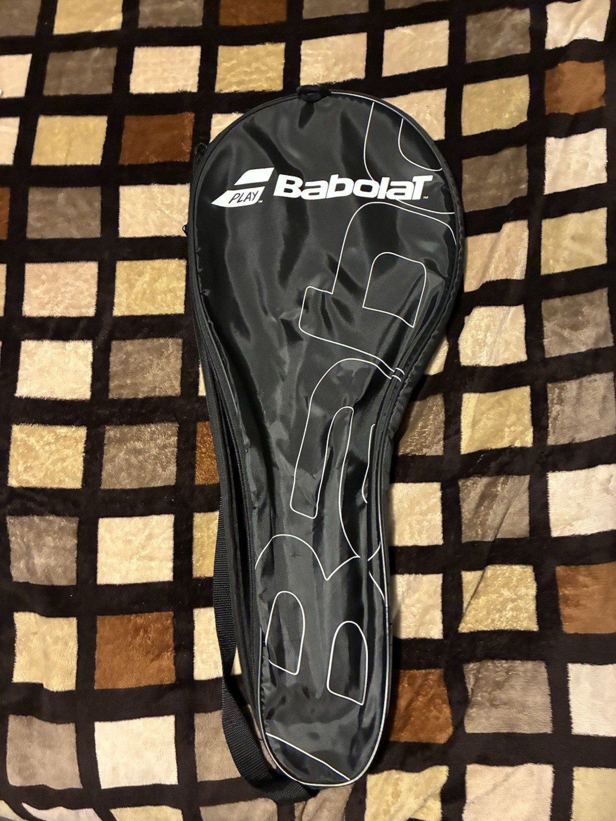 Babolat Tennis Racquet + Case &ndash; Adult 27&rdquo;,  Black