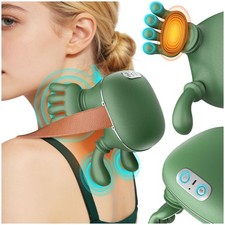 Neck Massager, Neck and Back Massager with Heat  4D Kneading, Shiatsu Deep