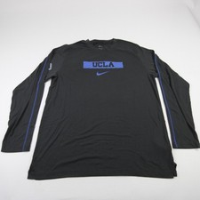  UCLA Bruins Nike Long Sleeve Shirt Men's Dark Gray Used XLT
