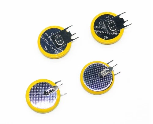 4Pcs CR2450 3V Button Battery/Coin Cell ECR2450 5029LC For TPMS sensor 3P Tabs