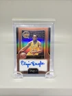 2014-15 Panini Prizm Elgin Baylor Autographed Basketball Card #27/49 Lakers