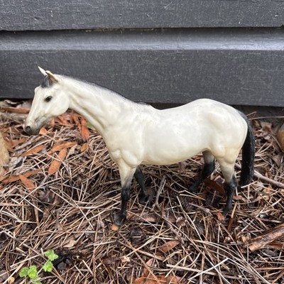 Rare Breyer 711197 - JCPenny 1997 Xmas Special Run - Pinto Arabian White Grey