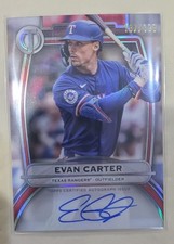 2025 Topps Tribute - Tribute Autographs Evan Carter #TA-ECA /199 (AU)