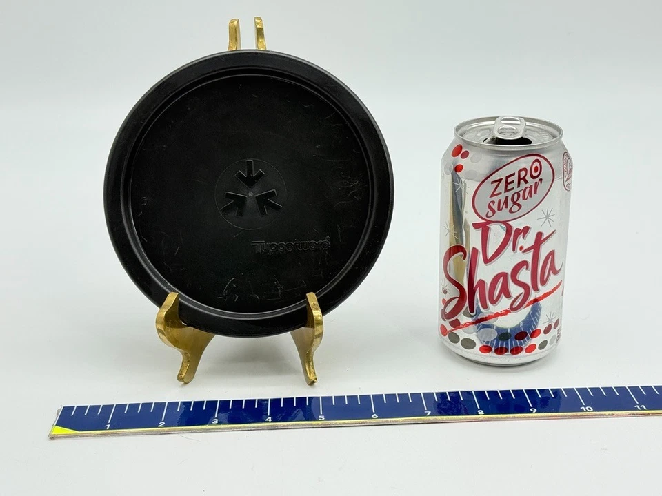 Tupperware Coperchio di RICAMBIO 2419 PER 6-1/4" 2709 2418 Contenitore Bidone Buono Secco - Immagine 2 di 3