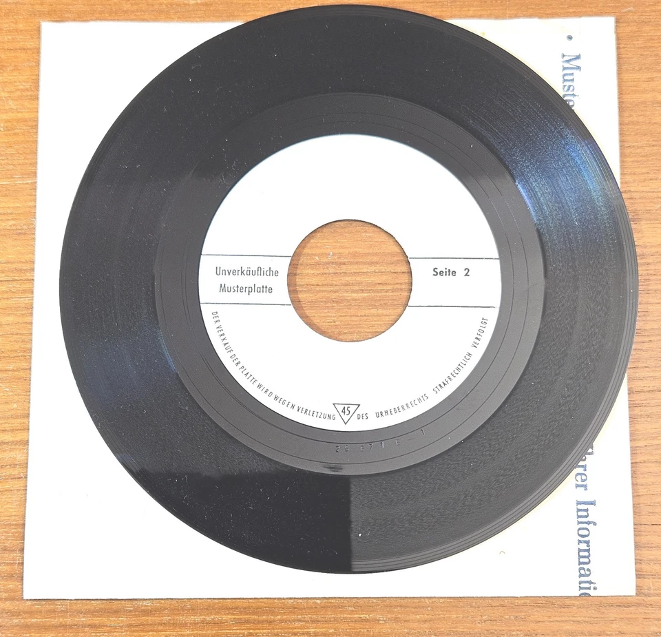 PUSSYCAT "Abschiedssouvenir (My Broken Souvenirs)" M- 1977 german WL Test 45 Pop - Bild 3 von 4