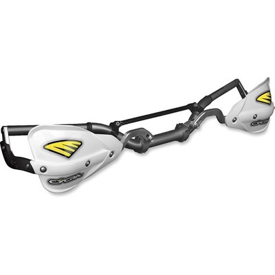 Cycra White 1-1/8'' Probend  Center Reach Mount Handguards 1CYC-7402-42X