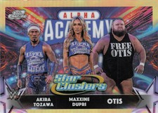 2026 Topps Chrome Cosmic #SC-9 Maxxine Dupri / Otis / Akira Tozawa Star Clusters