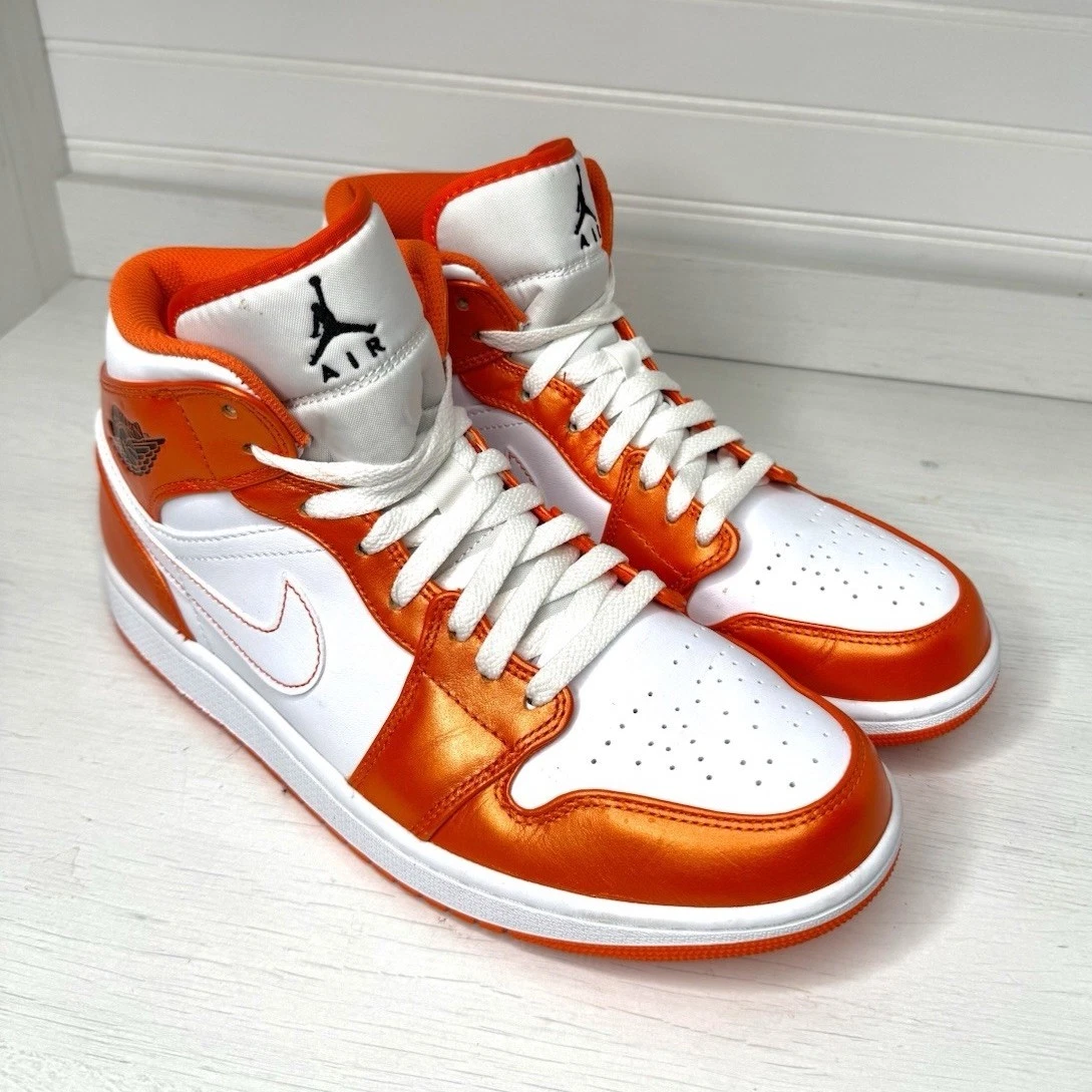 Las mejores ofertas en Jordan 1 SE Mid Electro Orange | eBay