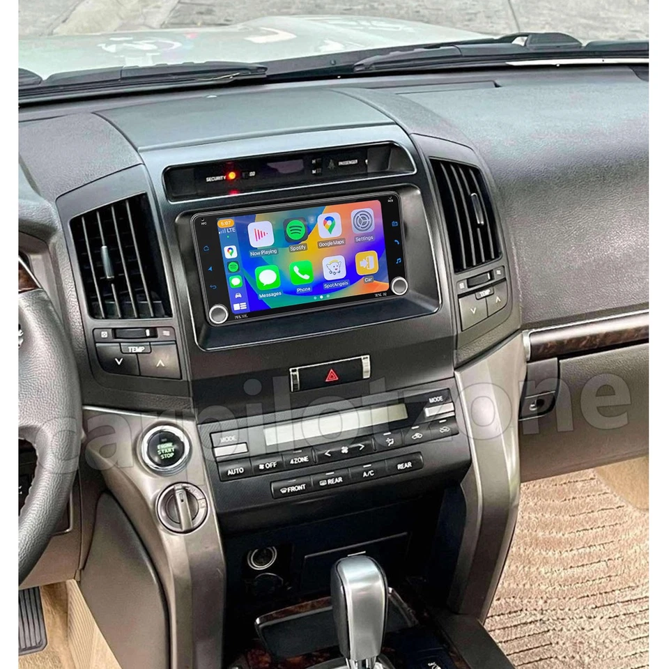 7" CarPlay GPS Radio For Toyota Land Cruiser 200-Series 2007-2015 Android 13 64G - Image 3 of 4