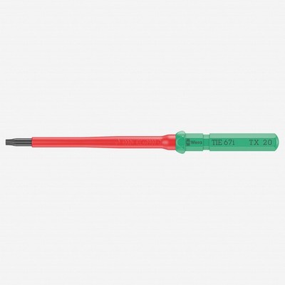 Wera 006536 KK VDE 67 i Interchangeable Blade for Torx Screws, TX 20 x 157 mm
