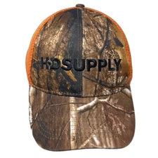 HD Supply Snapback Trucker Hat Multi One Size Adjustable Camo Image innovators