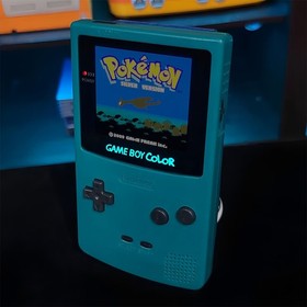 Nintendo Game Boy Color Console GBC Handheld Cleaned Tested New CaseRenewed Teal