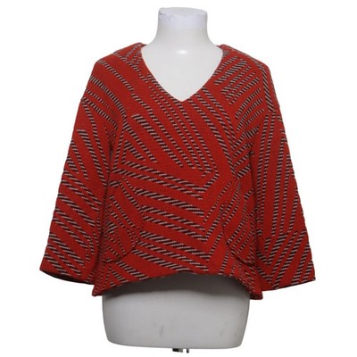 Ba&sh, Strickpullover, Größe: S, Rot/Schwarz/Weiß #aoF