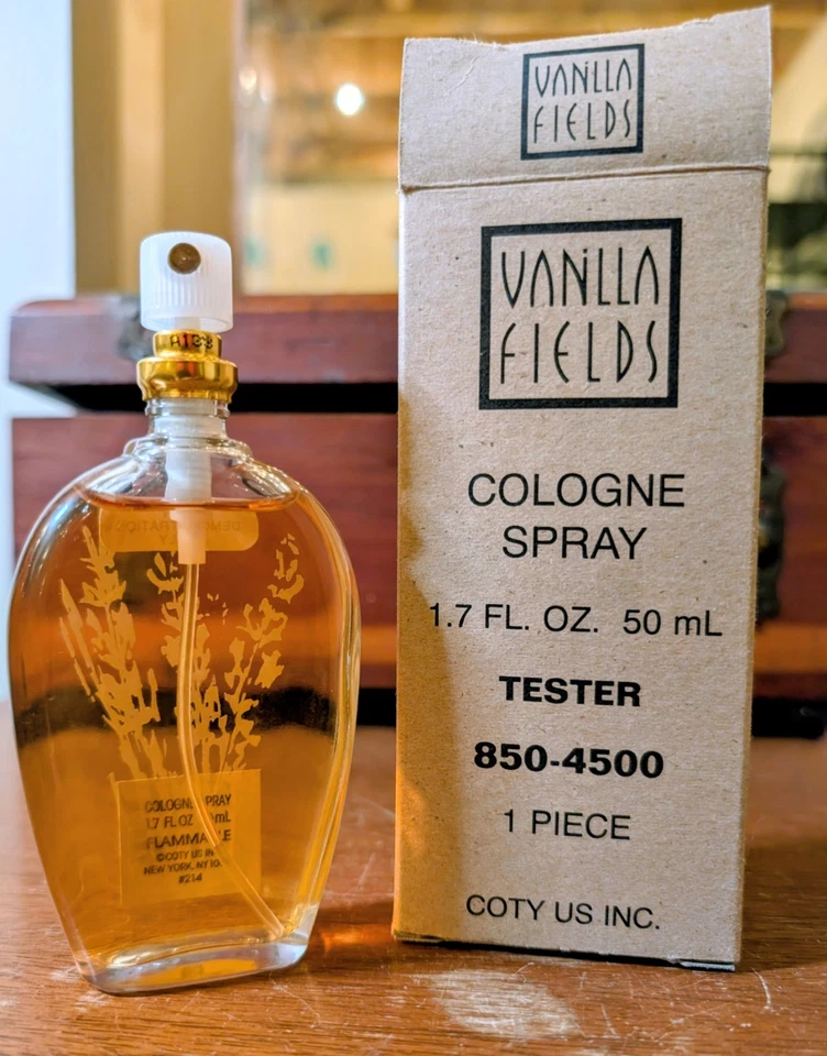 Vanilla Fields Coty одеколон брызги, 1,7 жидкой унции новый с ярлыками винтажные духи - Изображение 2 из 4