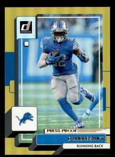 2022 Donruss Football Press Proof Premium Set Break Front and Back Scans # 1-200