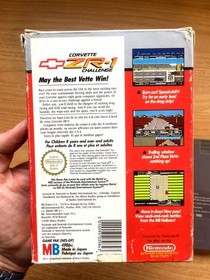 CORVETTE ZR-1 CHALLENGE EN BO&Icirc;TE SANS NOTICE NINTENDO NES PAL B FRA IN COMPLET