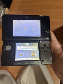 Japanese Nintendo 3DS System Black Working Us Seller With Charger #6