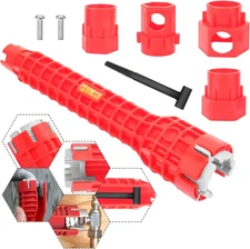 Faucet and Sink Installer Tool（14 in 1） Multifunction sink wrench sink drain wre