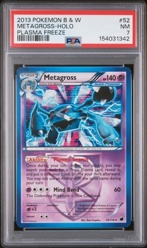 Metagross graded PSA 7 for sale on eBay