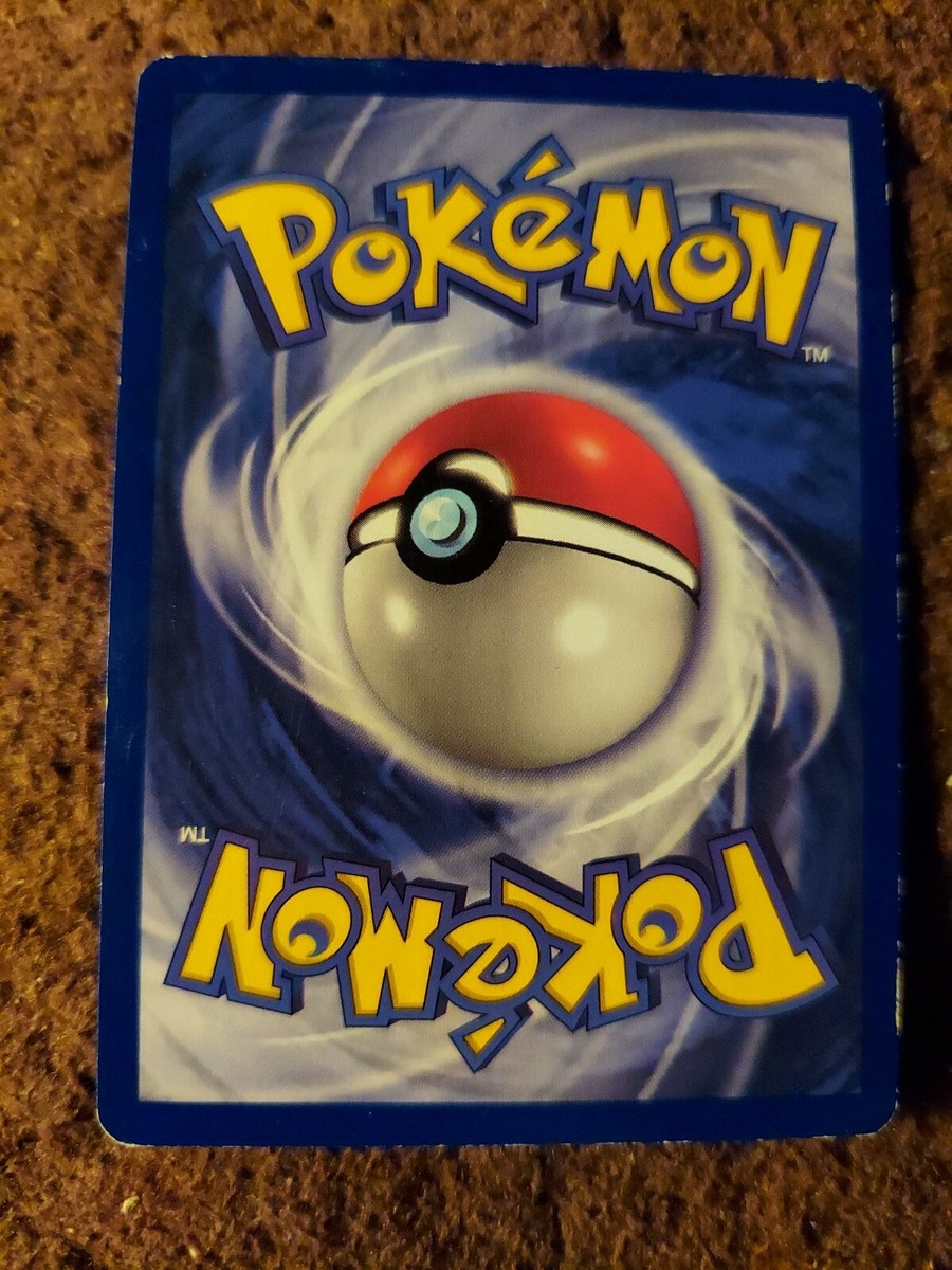 POKEMON CARD WARNER BROTHERS MEWTWO NINTENDO1999 GAMEFREAK WIZARDS