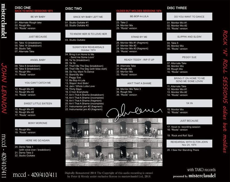 洋楽 JOHN LENNON/THE ROCK 'N' ROLL SESSION John Lennon - The Rock 'N Roll Sessions (Part 1) : Free
