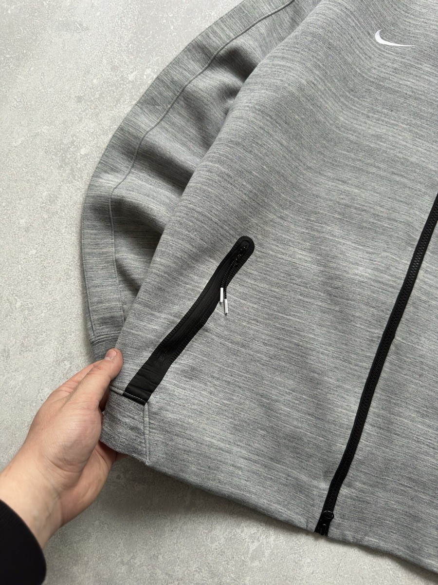 Vintage Nike Tech Fleece England Gray Training Football