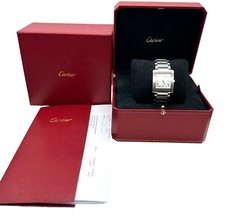 2023 Cartier Tank Francaise Large WSTA0067 Silver Roman Dial Steel Box Papers 4