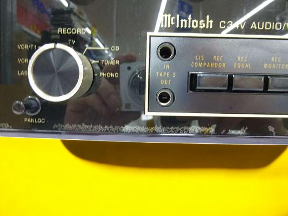 McIntosh C34V Audio/Video Control Center Stereo Preamplifier