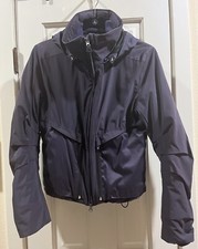 Marithe Francois Girbaud “ralley” Hooded Plum/purple Ski Jacket Parka Sz4 Mint!