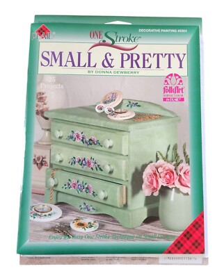Plaid SMALL AND PRETTY One Stroke Decorative Painting #9364 Donna Dewberry New