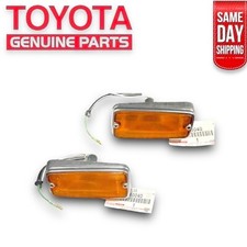 69 - 77 Toyota Land Cruiser Fj40 Fj42 Fj45 Front Signal Marker Light Set Oem New 69 - 77 Toyota Land Cruiser Fj40 Fj42 Fj45 Front Signal Marker Light Set Oem New