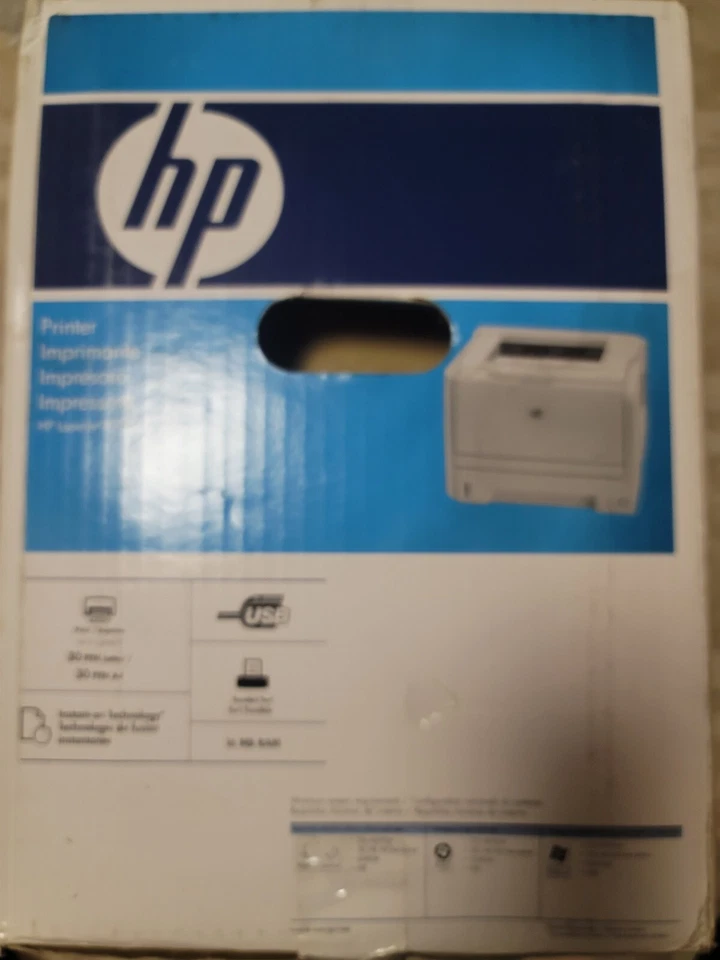 HP LaserJet P2035 Workgroup Laser Printer - Image 3 of 3