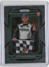 2023 Panini Prizm NASCAR Racing Justin Bonsignore Rookie RC #24