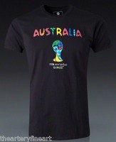 Romero Britto X Fifa World Cup Brazil 2014 Australia Ed. T-shirt L 3/15 Romero Britto X Fifa World Cup Brazil 2014 Australia Ed. T-shirt L 3/15