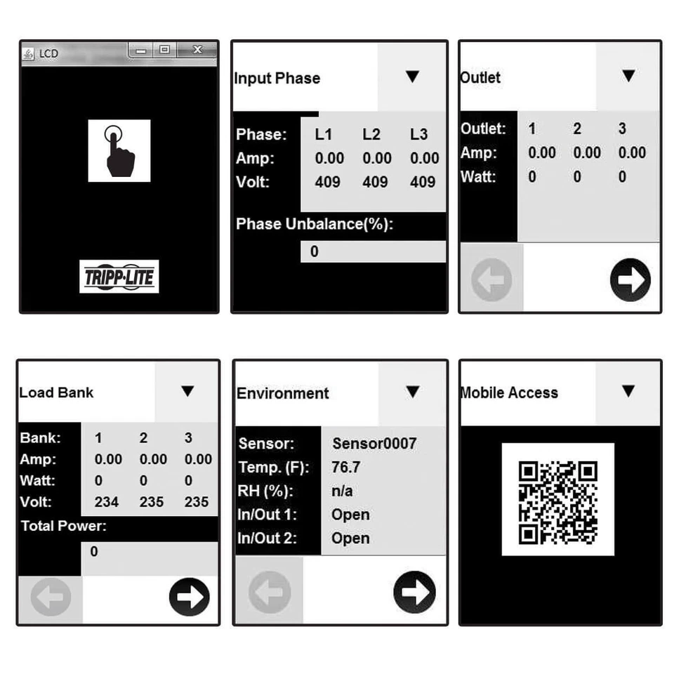 Tripp Lite 28.8kW 240V 3PH Switched PDU 30 Outlets 415v 40A PDU3XEVSRHWB - Image 3 of 4