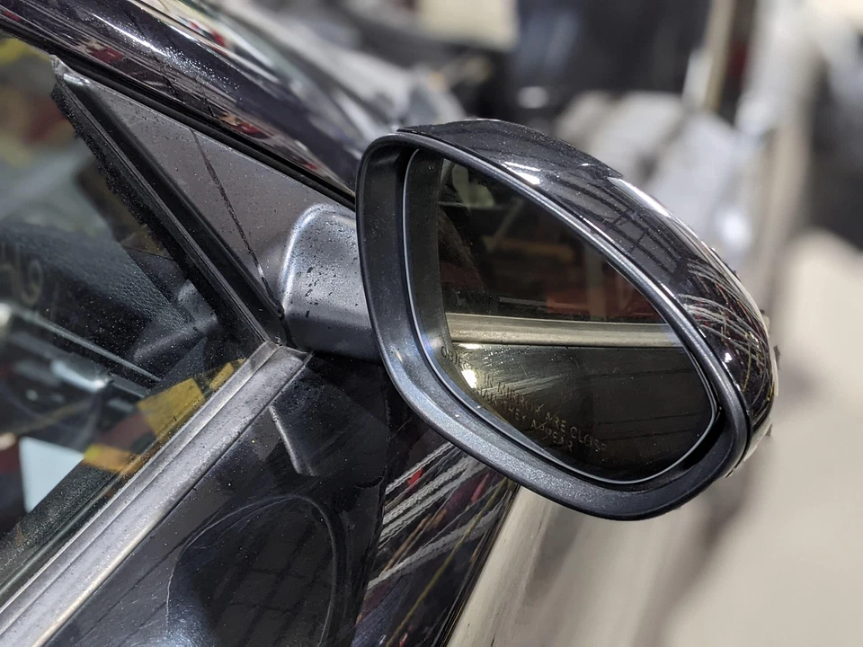 2014 BMW Z4 OEM FACTORY DOOR MIRROR RIGHT PASSENGER BLACK POWER FOLD HEATED DIM - Image 4 of 4