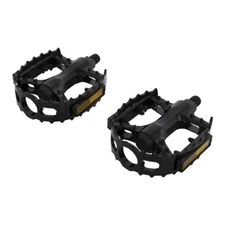 PRO+ BICYCLE PEDALS VP-747 ALLOY IN BLACK COMPATIBLE WITH 1/2 CRANK