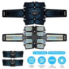 Muscle Stimulater EMS Ab Trainer Tens Unit Portable Stimulater Abs Massager Tool