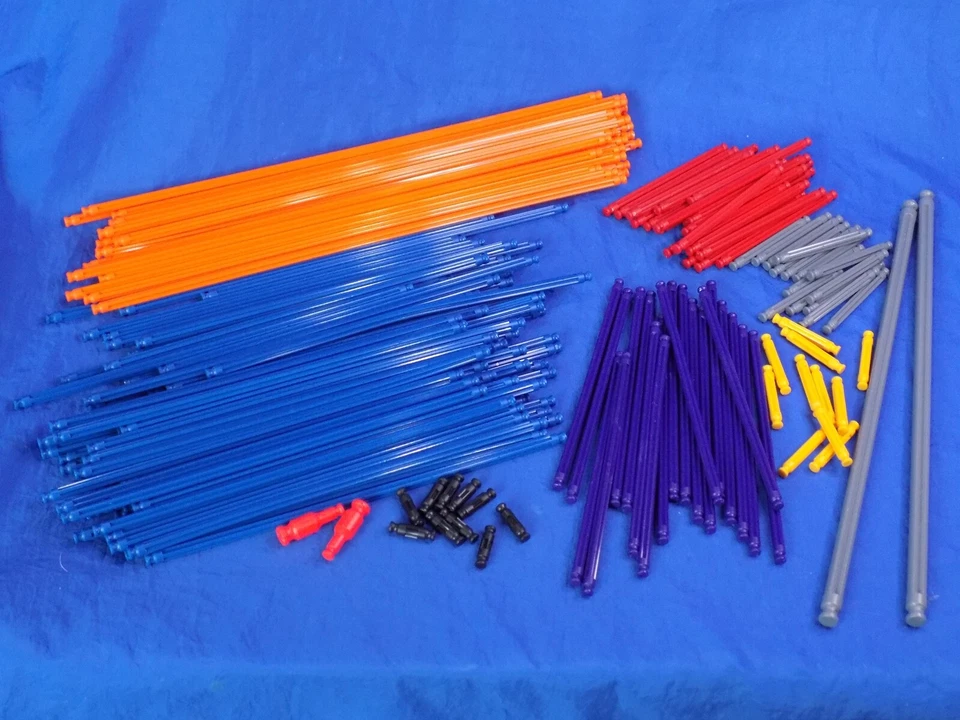 K'NEX RAPTOR'S REVENGE ROLLER COASTER BUILDING SET Original Box #51432 Tested - Image 2 of 4