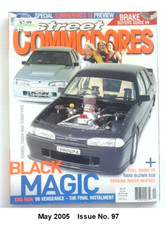 Australian Street Commodores Magazine   May 2005  Summernats Preview