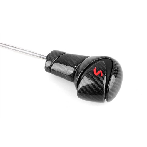 Car Gear Shift Knob Kit For MINI Cooper COUPE 2010-2016 11 12 Black Carbon Fiber - Picture 11 of 12