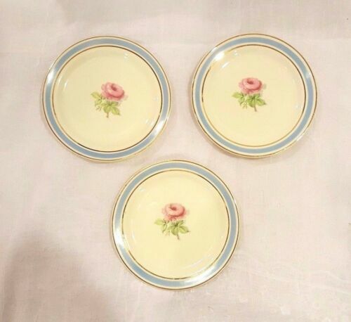 5 ColorCraft by Taylor Smith & Taylor Plates 1950s Vintage Made in